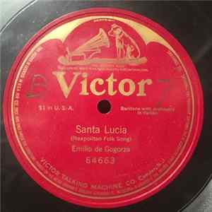 Emilio De Gogorza - Santa Lucia FLAC