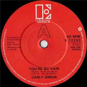Carly Simon - You're So Vain FLAC