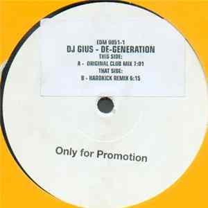 DJ Gius - De-Generation FLAC