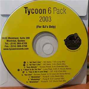 Various - Tycoon 6 Pack 2003 (For DJ's Only) FLAC