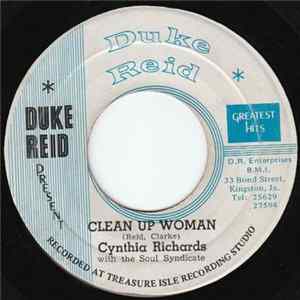 Cynthia Richards With The Soul Syndicate - Clean Up Woman / Jungle Fever FLAC