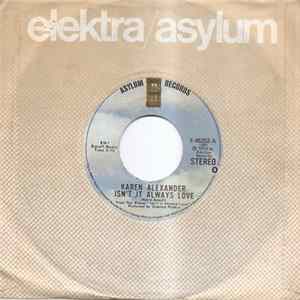 Karen Alexander - Isn't It Always Love / Brown Shoes FLAC