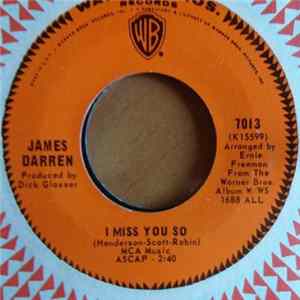 James Darren - I Miss You So / Since I Don't Have You FLAC
