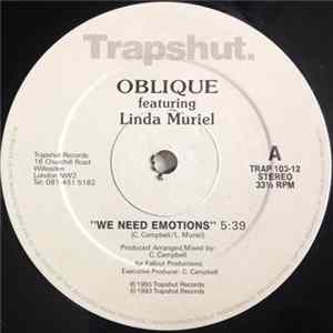 Oblique - We Need Emotions FLAC