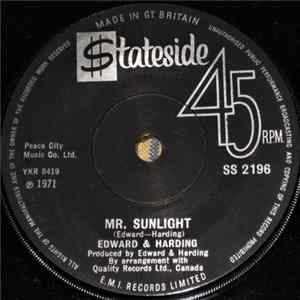 Edward & Harding - Mr.Sunlight FLAC