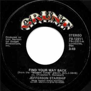 Jefferson Starship - Find Your Way Back FLAC