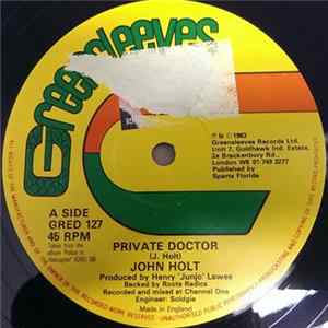 John Holt - Private Doctor FLAC