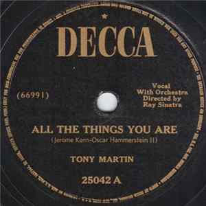 Tony Martin - All The Things You Are / The Last Time I Saw Paris FLAC