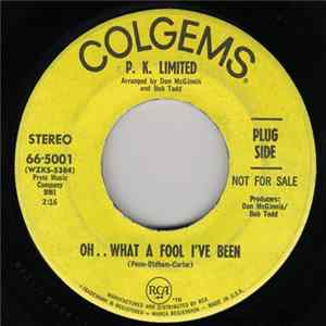 P. K. Limited - Oh .. What A Fool I've Been FLAC