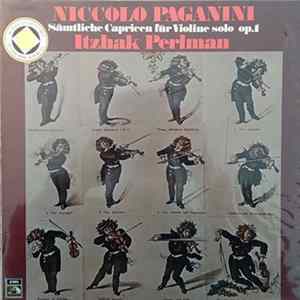 Niccolo Paganini – Itzhak Perlman - Sämtliche Capricen Für Violine Solo  Op.1 FLAC