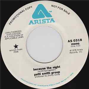 Patti Smith Group - Because The Night FLAC