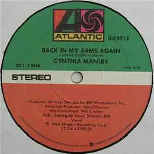 Cynthia Manley - Back In My Arms Again FLAC