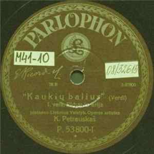 Kipras Petrauskas - Kaukių Balius / Pikių Dama FLAC