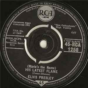 Elvis Presley - (Marie's The Name) His Latest Flame FLAC