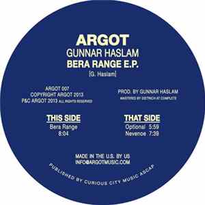 Gunnar Haslam - Bera Range E.P. FLAC