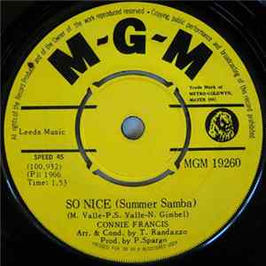Connie Francis - So Nice (Summer Samba) FLAC