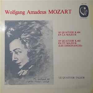 Wolfgang Amadeus Mozart, Quatuor Talich - Quatuors K.464 & K.465 FLAC