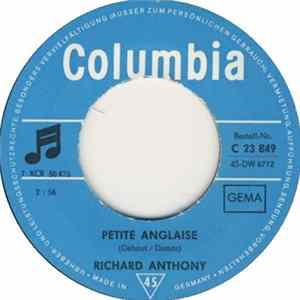 Richard Anthony - Petite Anglaise / Je N'aime Pas Le Bruit FLAC