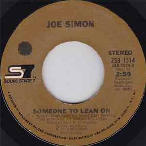 Joe Simon - Someone To Lean On / I Got A Whole Lot Of Lovin' FLAC