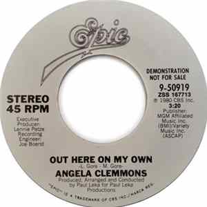 Angela Clemmons - Out Here On My Own FLAC