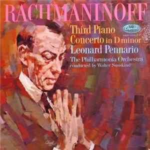 Rachmaninoff, Leonard Pennario, The Philharmonia Orchestra, Walter Susskind - Third Piano Concerto In D Minor FLAC