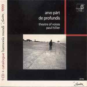 Arvo Pärt - Theatre Of Voices, Paul Hillier - De Profundis FLAC