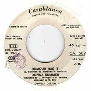 Donna Summer - Rumour Has It FLAC