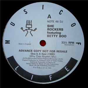 She Rockers Featuring Betty Boo - Give It A Rest (1990) FLAC