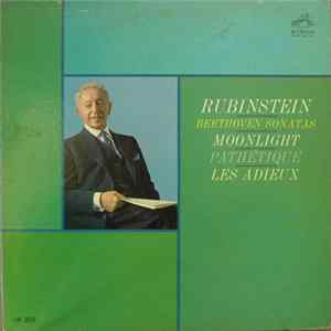 Beethoven : Rubinstein - Sonatas: Moonlight, Pathetique, Les Adieux FLAC