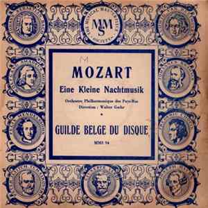 Mozart - Orchestre Philharmonique Des Pays-Bas Direction : Walter Goehr - Eine Kleine Nachtmusik FLAC
