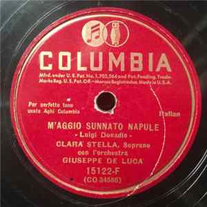 Clara Stella Con L'Orchestra Giuseppe De Luca - M'aggio Sunnato Napule / 'E Vvoce 'E Primmavera FLAC