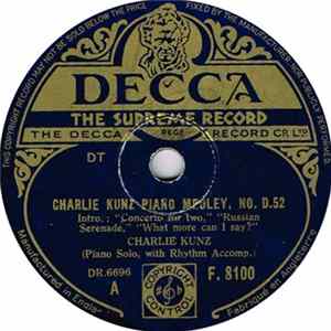 Charlie Kunz - Charlie Kunz Piano Medley, No. D.52 FLAC