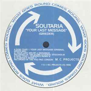 Solitaria - Your Last Message FLAC