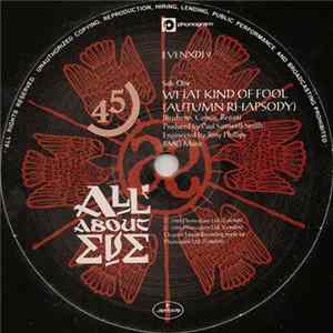 All About Eve - What Kind Of Fool FLAC