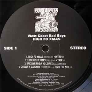 West Coast Bad Boyz - High Fo Xmas FLAC