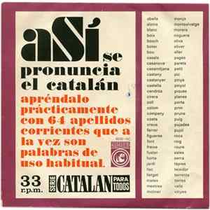 L. López Del Castillo - Así Se Pronuncia El Catalán FLAC