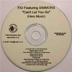 FIO Featuring Simmons - Can't Let You Go FLAC