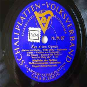 Selmar Meyrowitz - Aus alten Opern FLAC