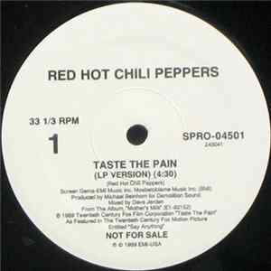 Red Hot Chili Peppers - Taste The Pain FLAC