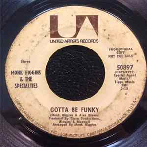 Monk Higgins & The Specialties - Gotta Be Funky FLAC