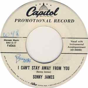Sonny James - I Can't Stay Away From You / Let Me Be The One To Love You FLAC