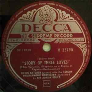 Julius Katchen - Story Of Three Loves / In An 18th Century Drawing Room FLAC