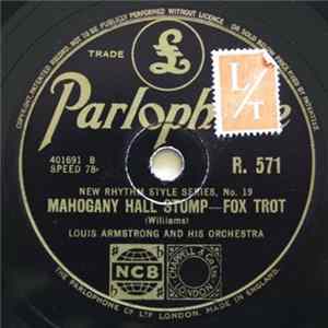 Louis Armstrong And His Orchestra / Duke Ellington - Mahogany Hall Stomp / Black Beauty FLAC