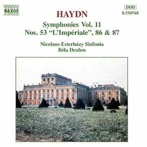 Haydn, Nicolaus Esterházy Sinfonia, Béla Drahos - Symphonies Vol. 11 (Nos. 53 "L'Impérale", 86 & 87) FLAC