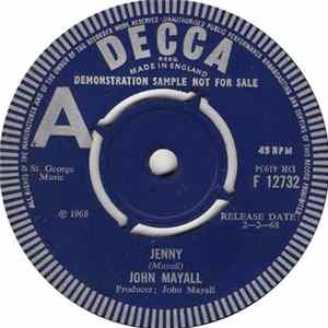 John Mayall - Jenny / Picture On The Wall FLAC