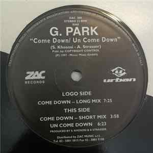 G Park - Come Down / Un Come Down FLAC