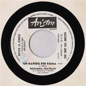 Ornella Vanoni / Rosanna Fratello - Domani È Un Altro Giorno (The Wonders You Perform) / Un Rapido Per Roma FLAC