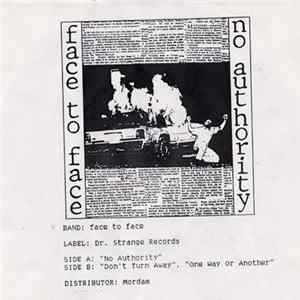 Face To Face - No Authority FLAC