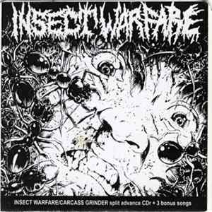 Insect Warfare - Insect Warfare/Carcass Grinder Split Advance CDr + 3 Bonus Songs FLAC