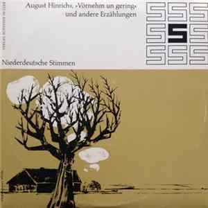 August Hinrichs - "Vörnehm Un Gering" Und Andere Erzählungen FLAC